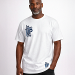 Word Up Story - Double Logo Shirt (White)